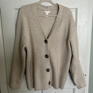 HM Cream Cardigan